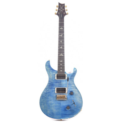 PRS Custom 22 10 Top Faded Blue Jean Electric Guitars / Solid Body