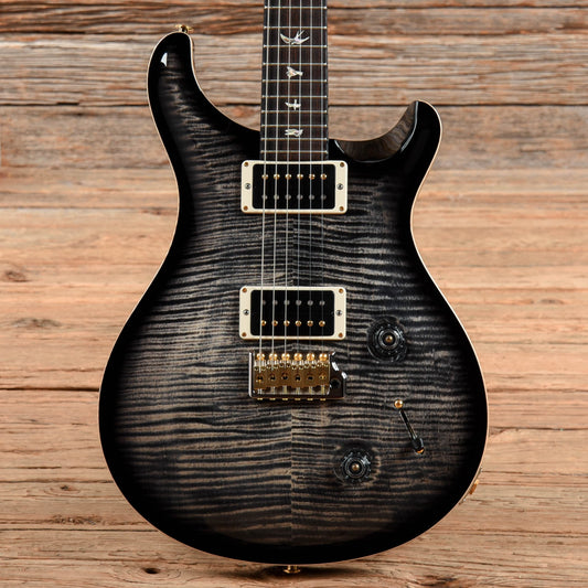 PRS Custom 22 10 Top Grey Black Burst 2018 Electric Guitars / Solid Body