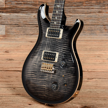 PRS Custom 22 10 Top Grey Black Burst 2018 Electric Guitars / Solid Body