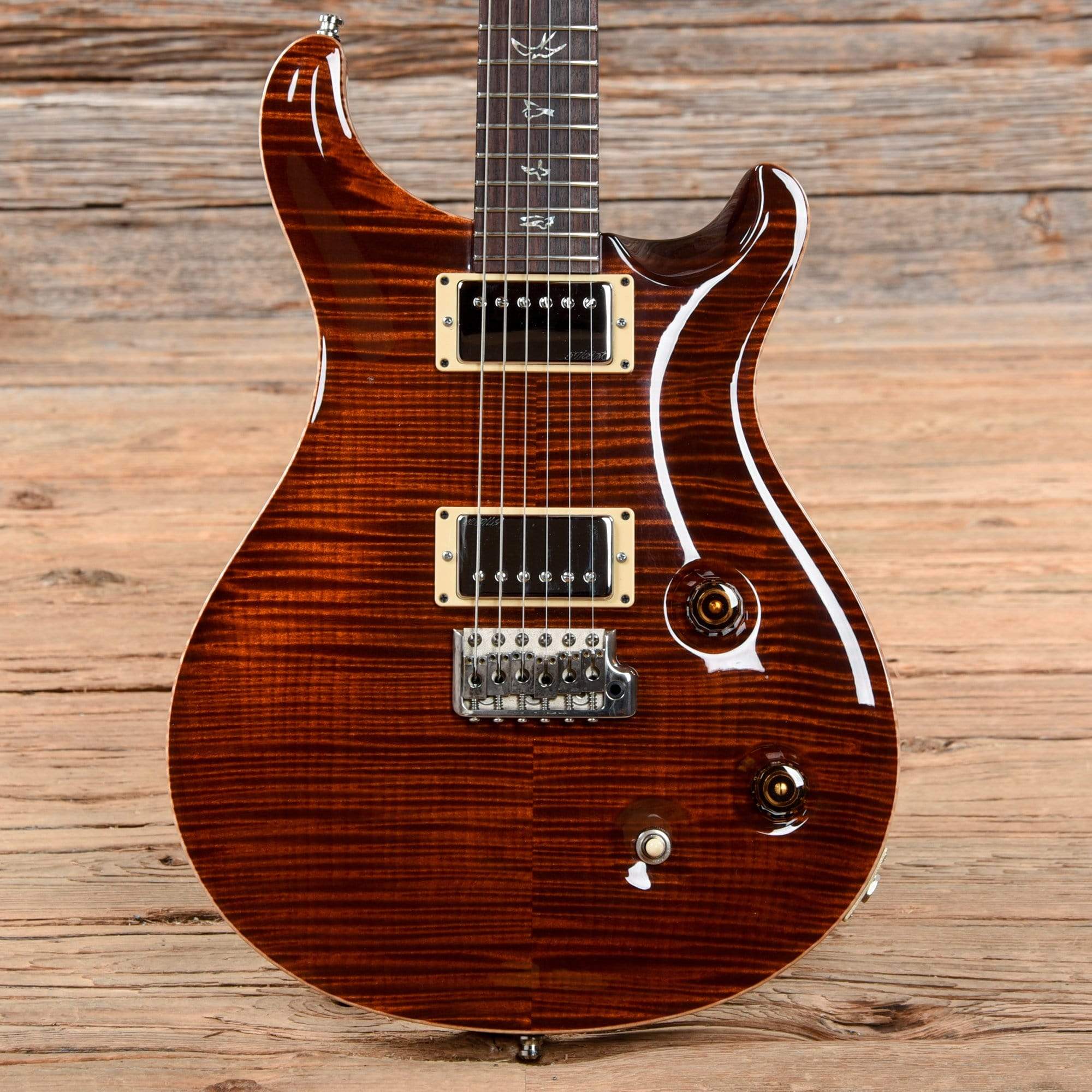 PRS Custom 22 10 Top Tiger's Eye 2008 Electric Guitars / Solid Body