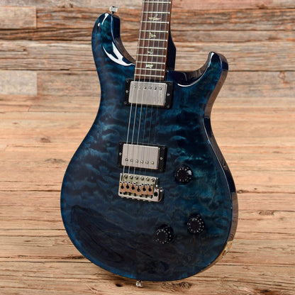PRS Custom 22 Quilt Royal Blue 2008 Electric Guitars / Solid Body