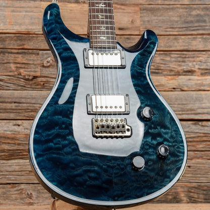 PRS Custom 22 Quilt Royal Blue 2008 Electric Guitars / Solid Body