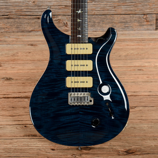 PRS Custom 22 Soapbar 10 Top Whale Blue 2001 Electric Guitars / Solid Body