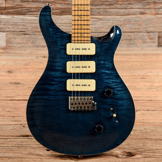 PRS Custom 22 Soapbar Whale Blue 2001 Electric Guitars / Solid Body