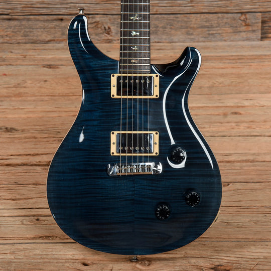 PRS Custom 22 Stoptail 10-Top Whale Blue 1999 Electric Guitars / Solid Body
