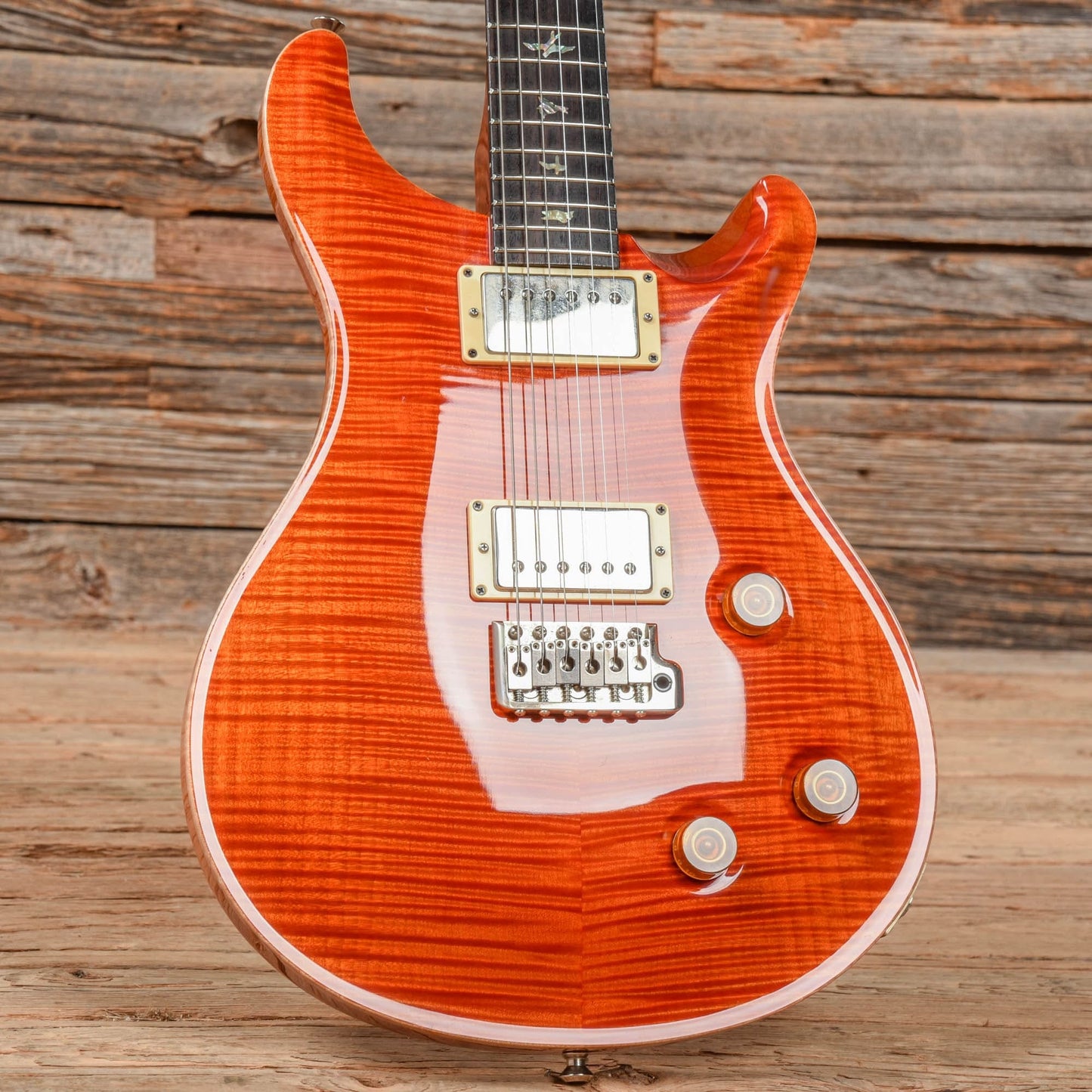 PRS Custom 22 Tremolo 10-Top Orange 2010 Electric Guitars / Solid Body