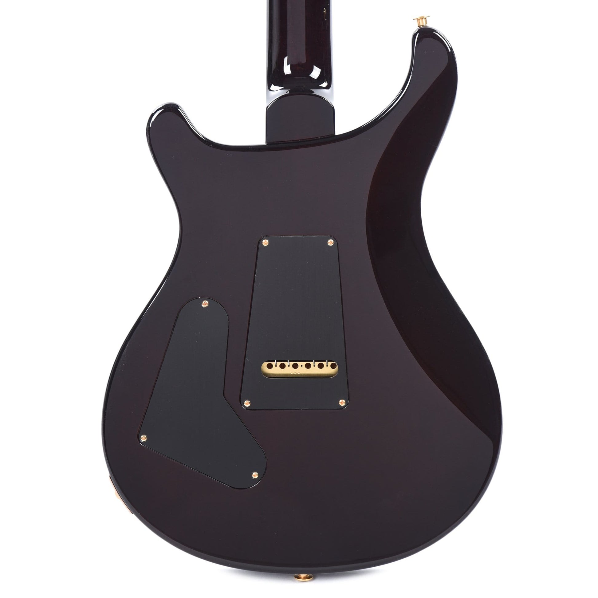 PRS Custom 24 10 Top Black Gold Burst Electric Guitars / Solid Body