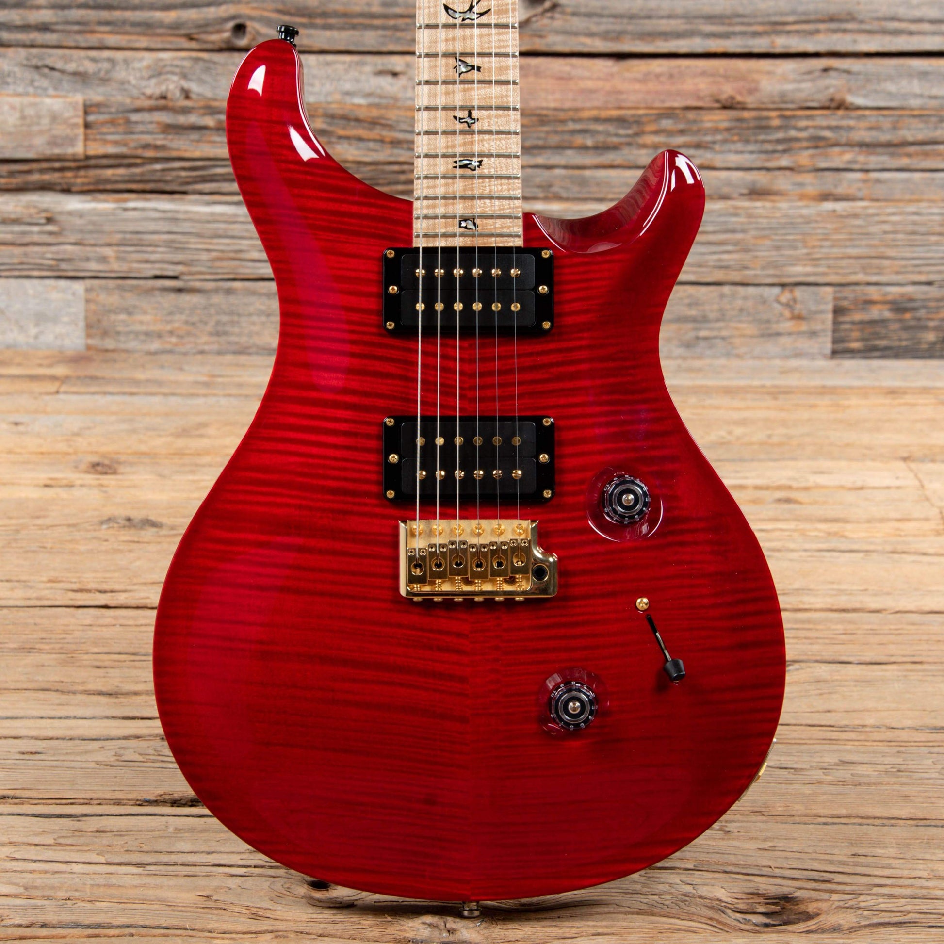 PRS Custom 24 10 Top Cherry 2015 Electric Guitars / Solid Body