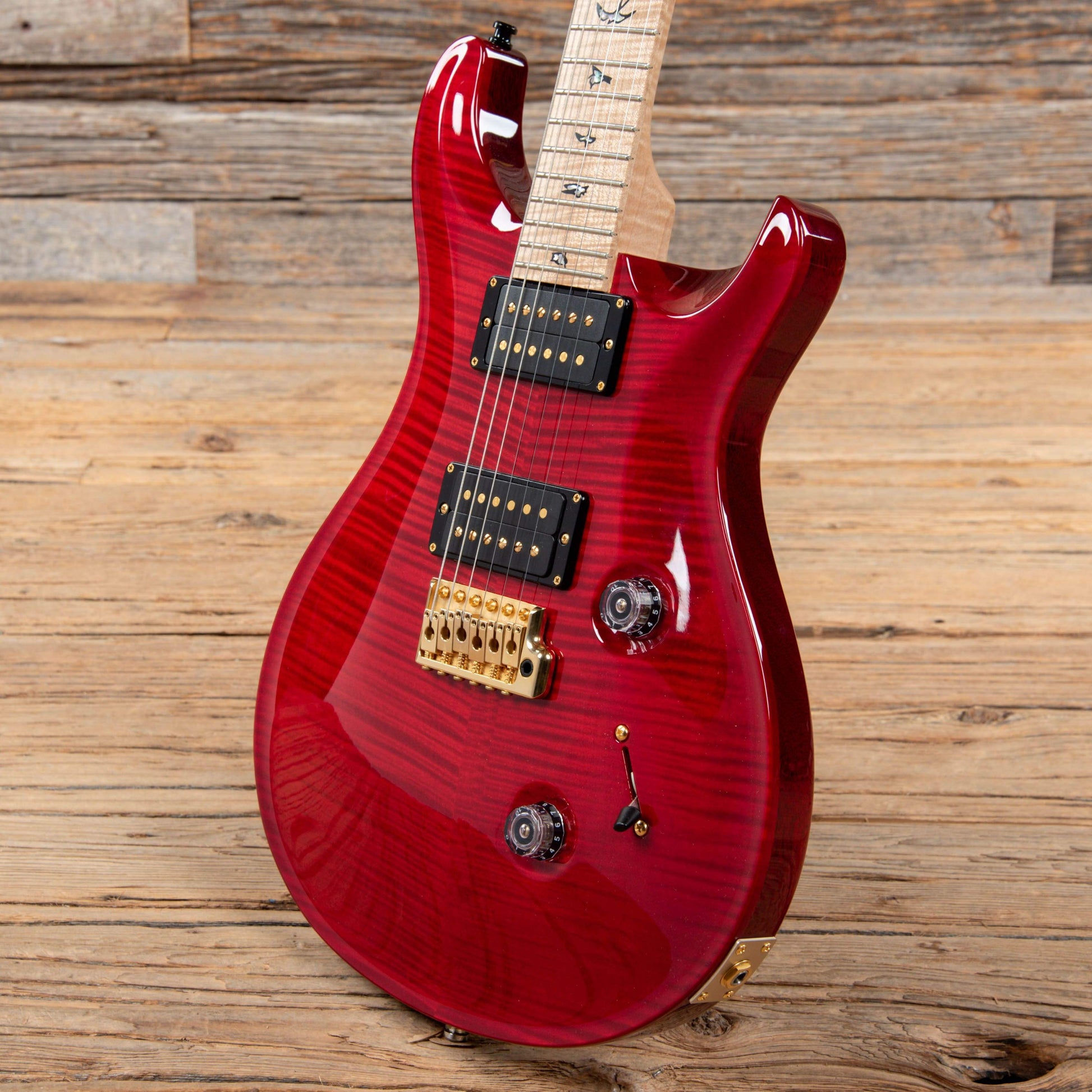 PRS Custom 24 10 Top Cherry 2015 Electric Guitars / Solid Body