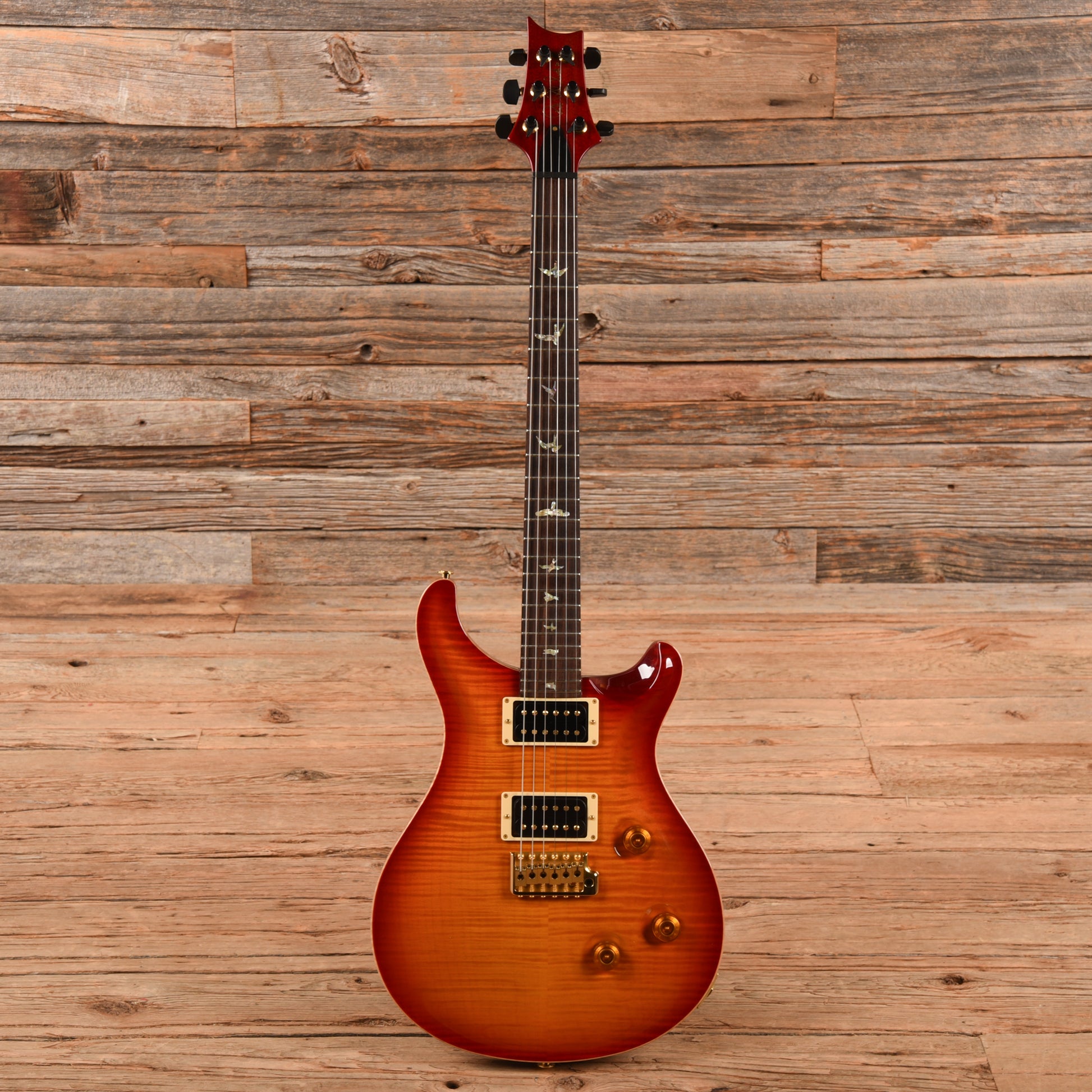 PRS Custom 24 10-top Cherry Suburst 2001 Electric Guitars / Solid Body