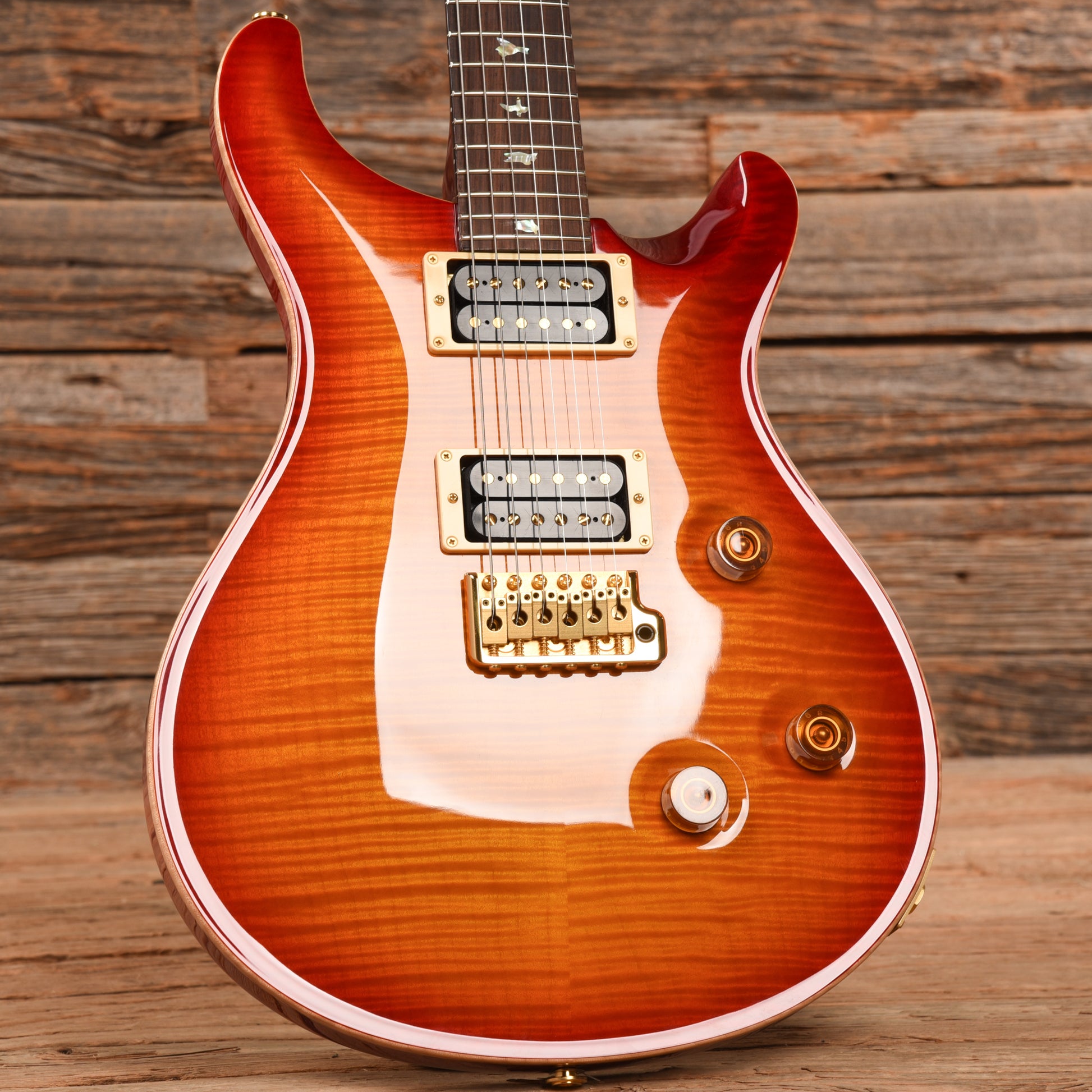 PRS Custom 24 10-top Cherry Suburst 2001 Electric Guitars / Solid Body