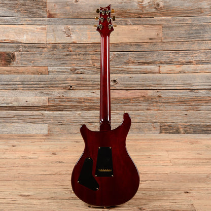 PRS Custom 24 10-Top Fire Red Burst 2022 Electric Guitars / Solid Body