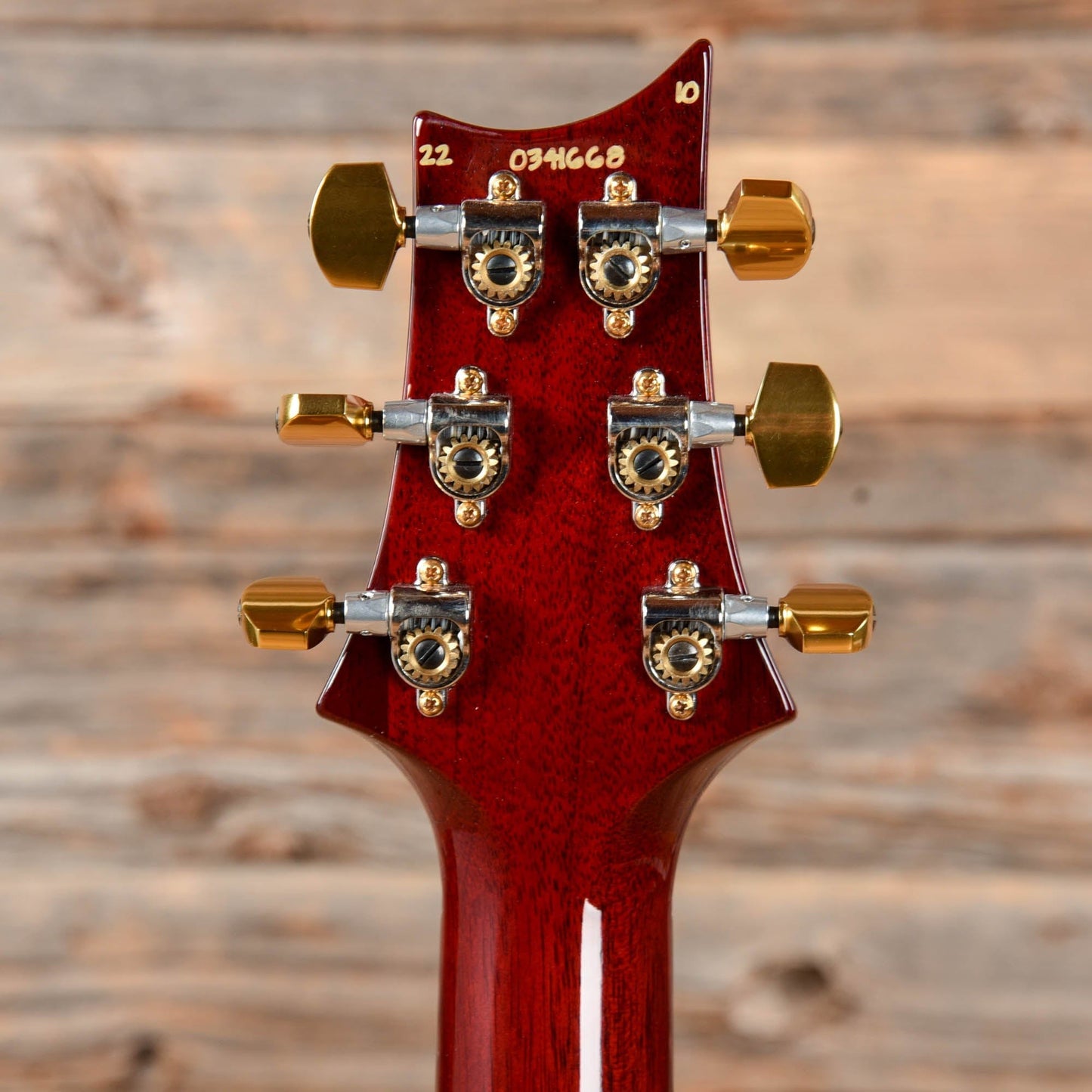 PRS Custom 24 10-Top Fire Red Burst 2022 Electric Guitars / Solid Body