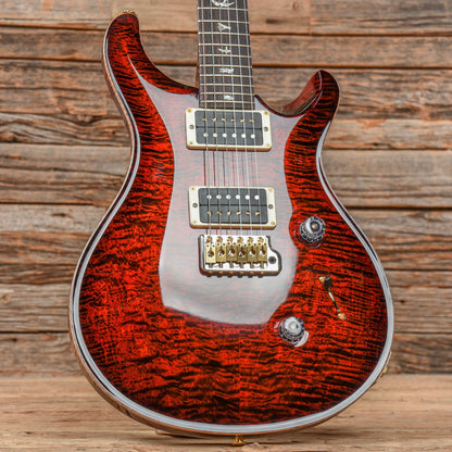 PRS Custom 24 10-Top Fire Red Burst 2022 Electric Guitars / Solid Body