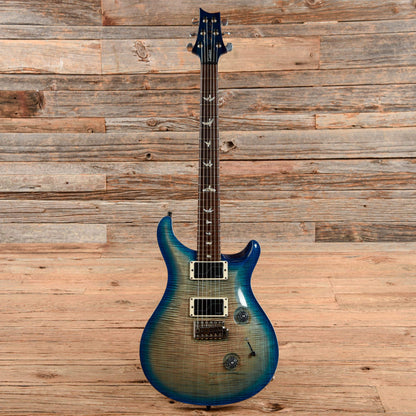 PRS Custom 24 10 Top Makena Blue 2013 Electric Guitars / Solid Body