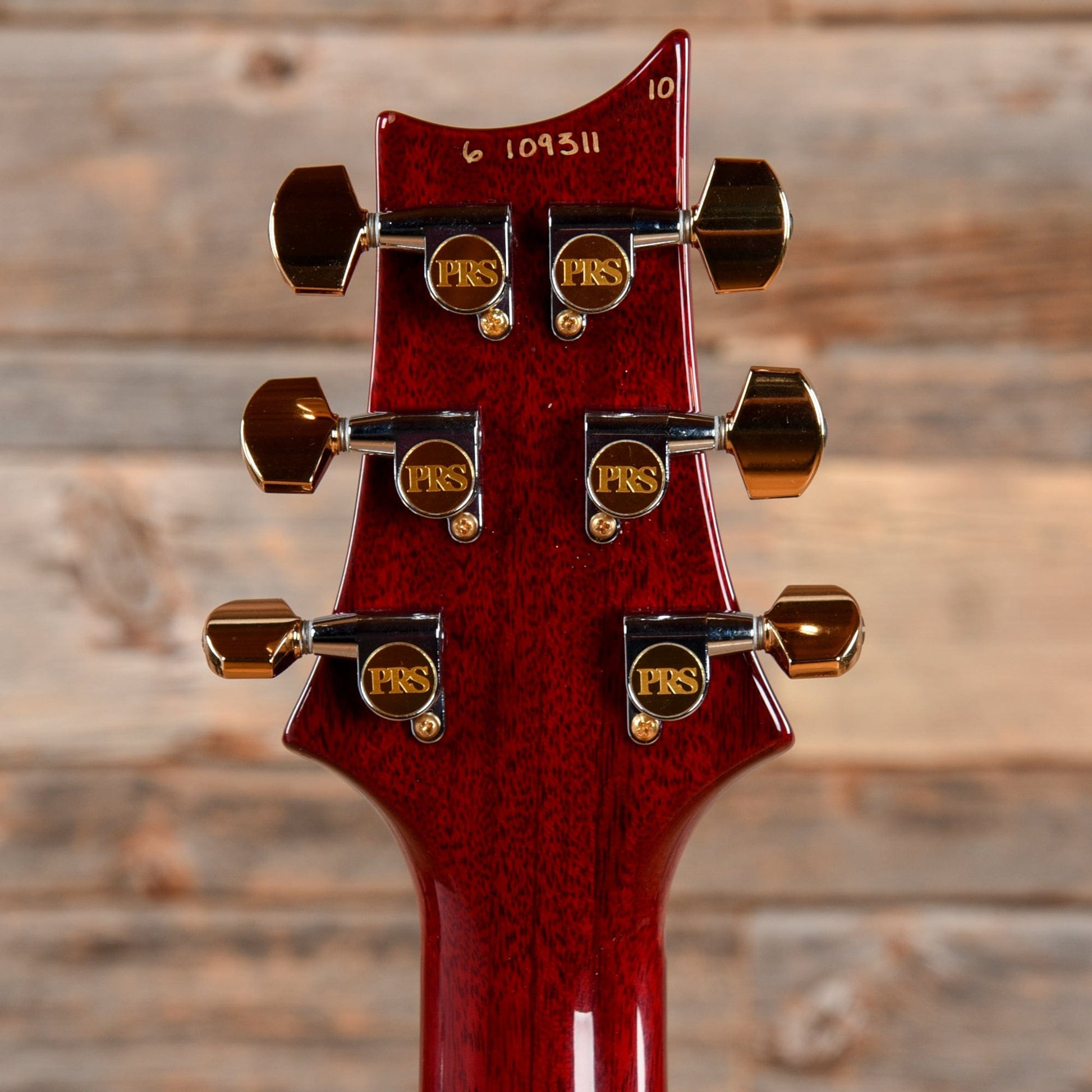 PRS Custom 24 10 Top Scarlet Red 2006 Electric Guitars / Solid Body