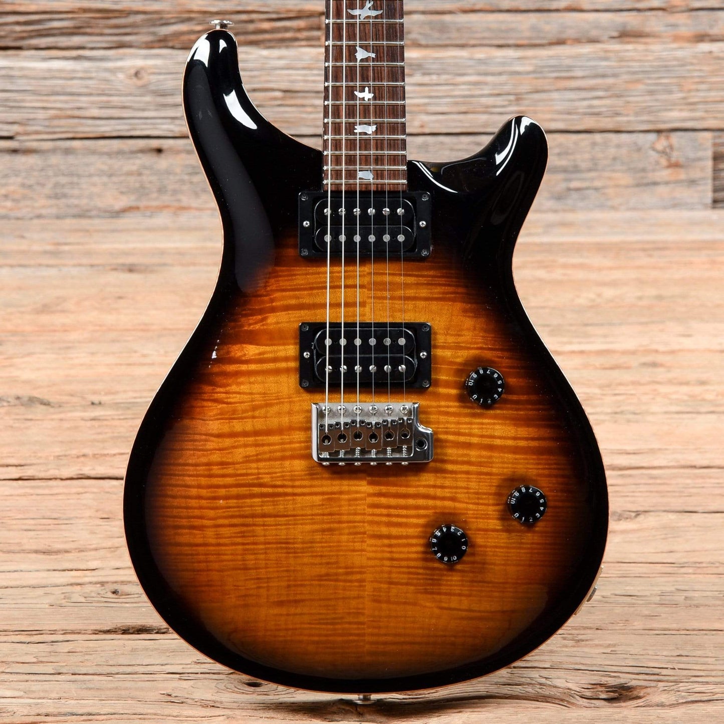 PRS Custom 24 10 Top Sunburst 1993 Electric Guitars / Solid Body