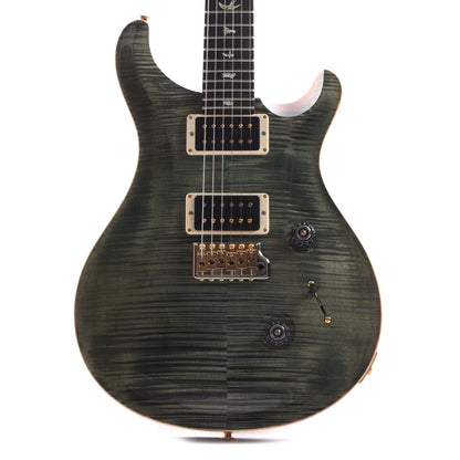 PRS Custom 24 10 Top Trampas Green Electric Guitars / Solid Body