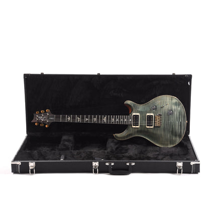 PRS Custom 24 10 Top Trampas Green Electric Guitars / Solid Body