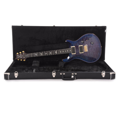 PRS Custom 24 10 Top Violet Blue Burst Electric Guitars / Solid Body