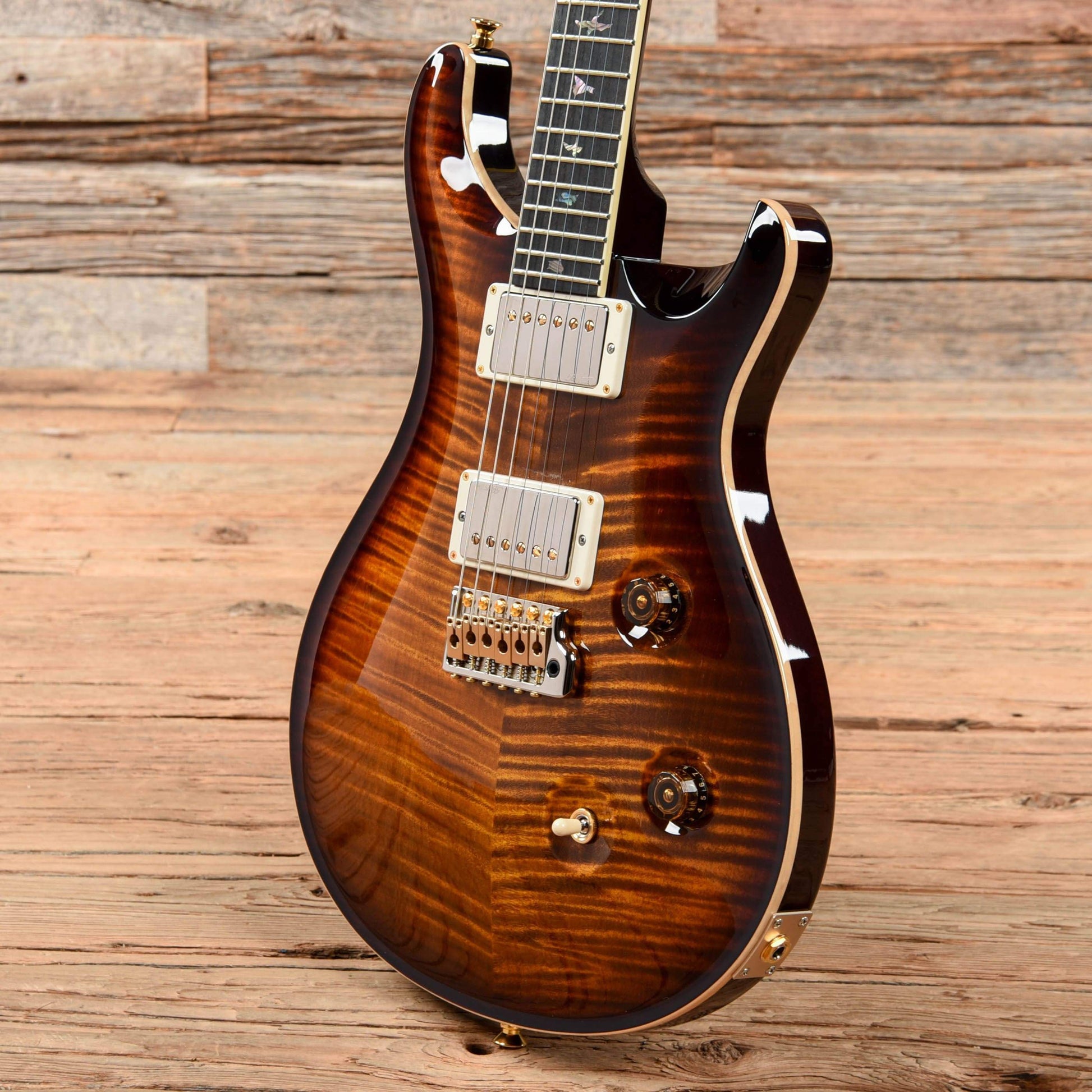 PRS Custom 24 "58/15" Limited Edition Black Gold Burst 2015 Electric Guitars / Solid Body