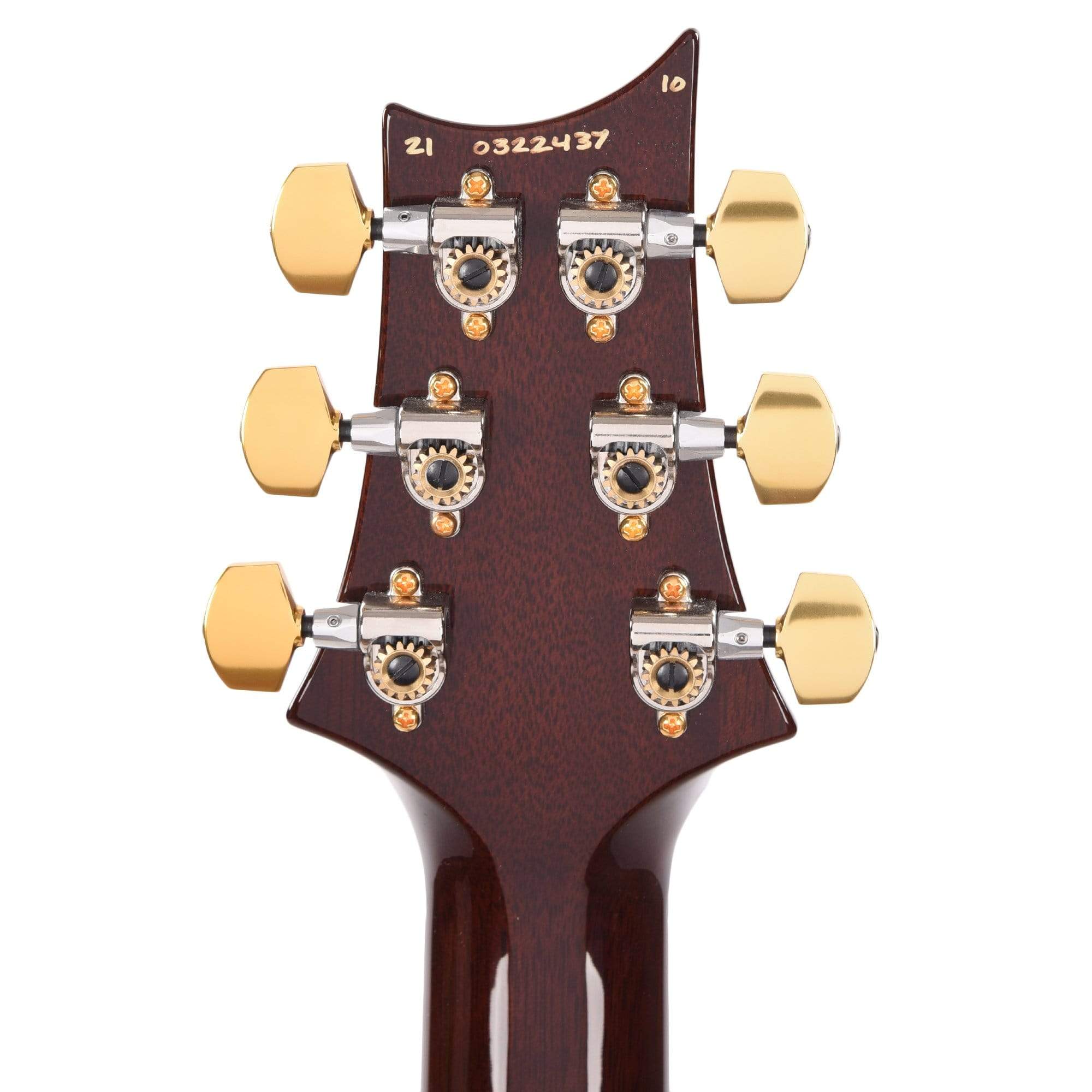 PRS Custom 24 Black Gold Burst 10 Top w/Pattern Thin Neck Electric Guitars / Solid Body