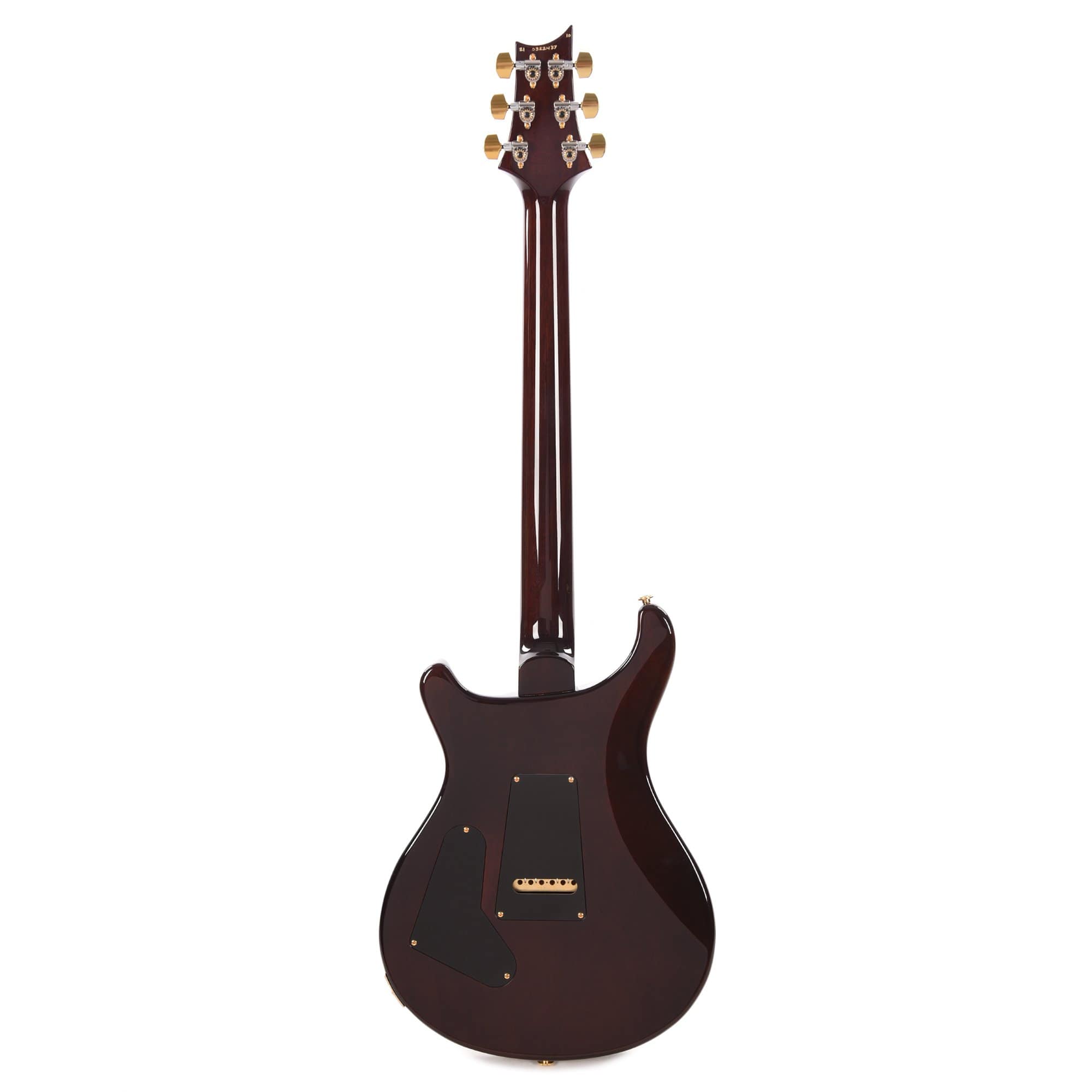 PRS Custom 24 Black Gold Burst 10 Top w/Pattern Thin Neck Electric Guitars / Solid Body