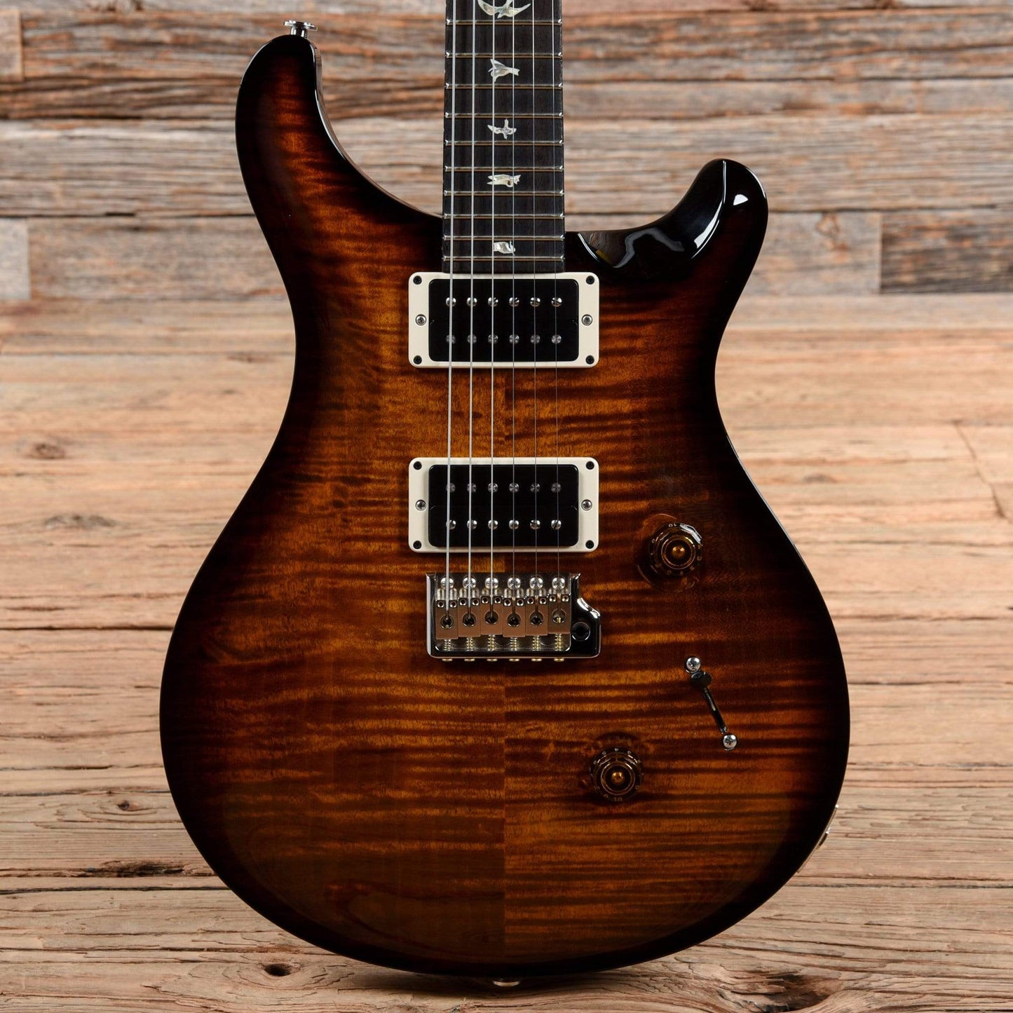 PRS Custom 24 Black Gold Wrap Burst 2018 Electric Guitars / Solid Body