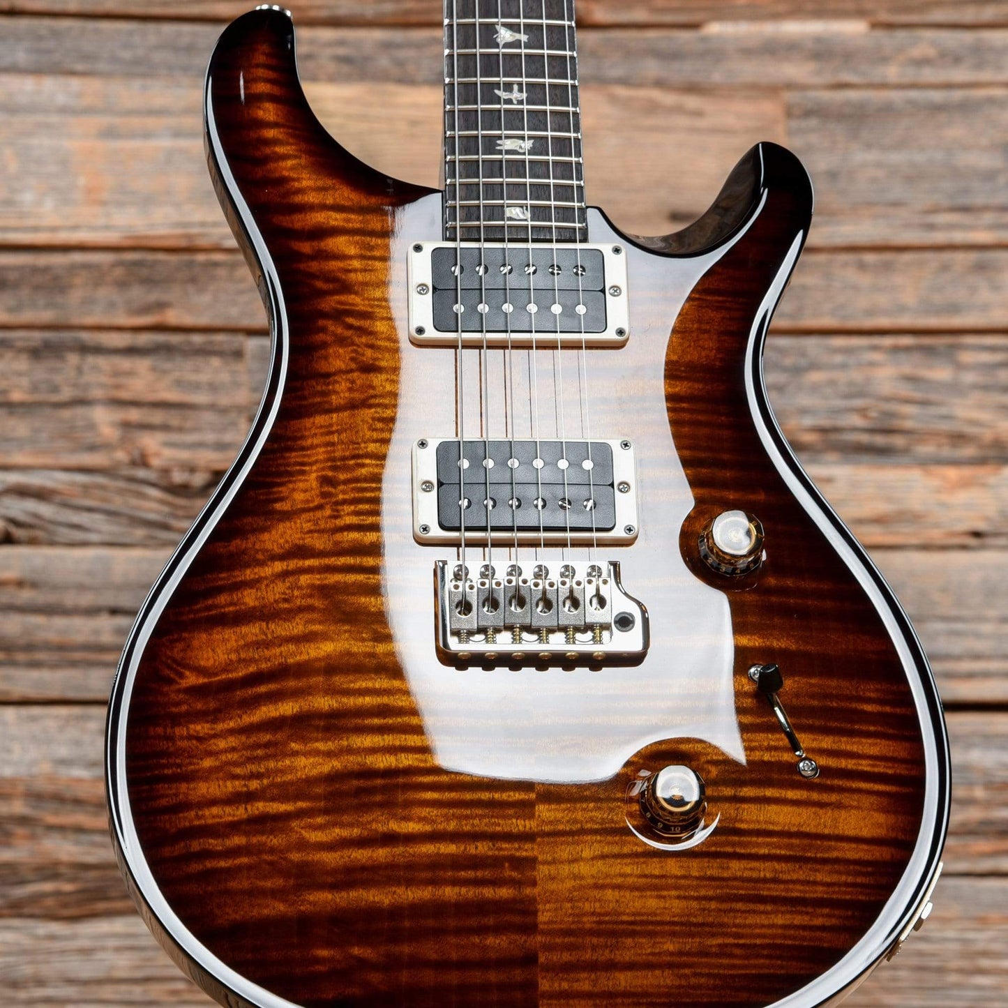 PRS Custom 24 Black Gold Wrap Burst 2018 Electric Guitars / Solid Body