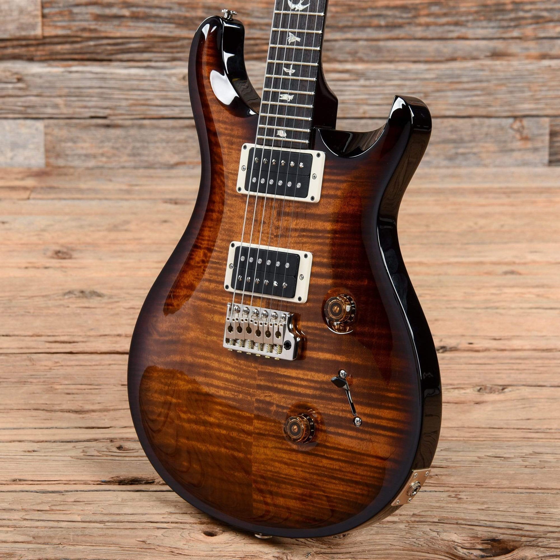 PRS Custom 24 Black Gold Wrap Burst 2018 Electric Guitars / Solid Body