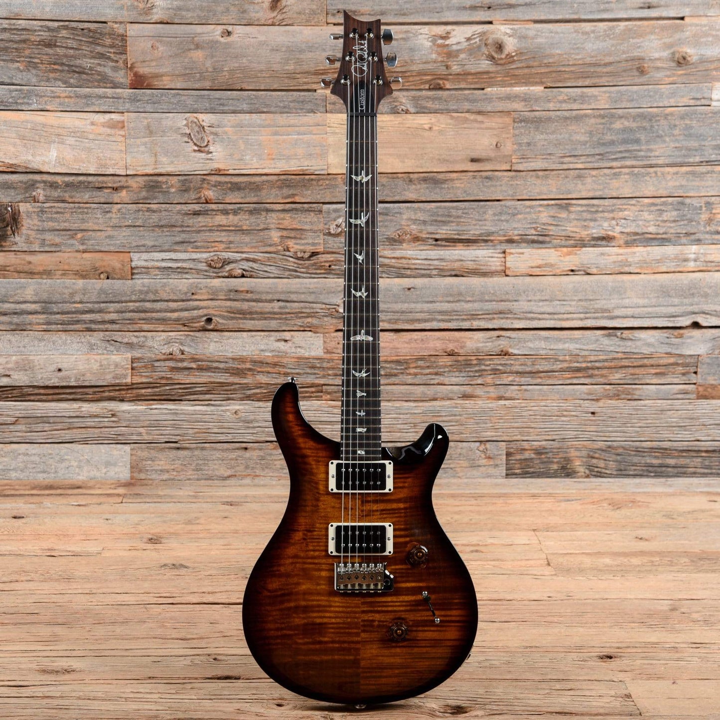 PRS Custom 24 Black Gold Wrap Burst 2018 Electric Guitars / Solid Body