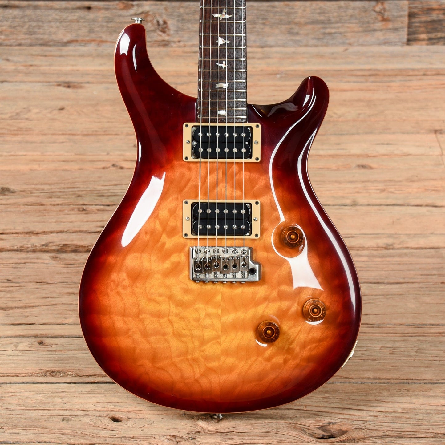 PRS Custom 24 Cherry Sunburst 1991 Electric Guitars / Solid Body