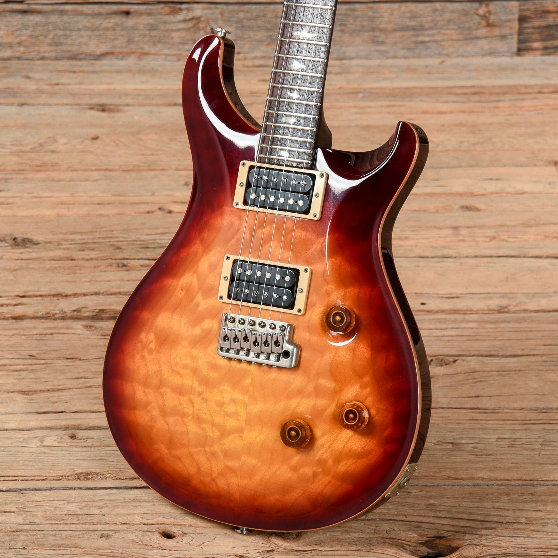 PRS Custom 24 Cherry Sunburst 1991 Electric Guitars / Solid Body