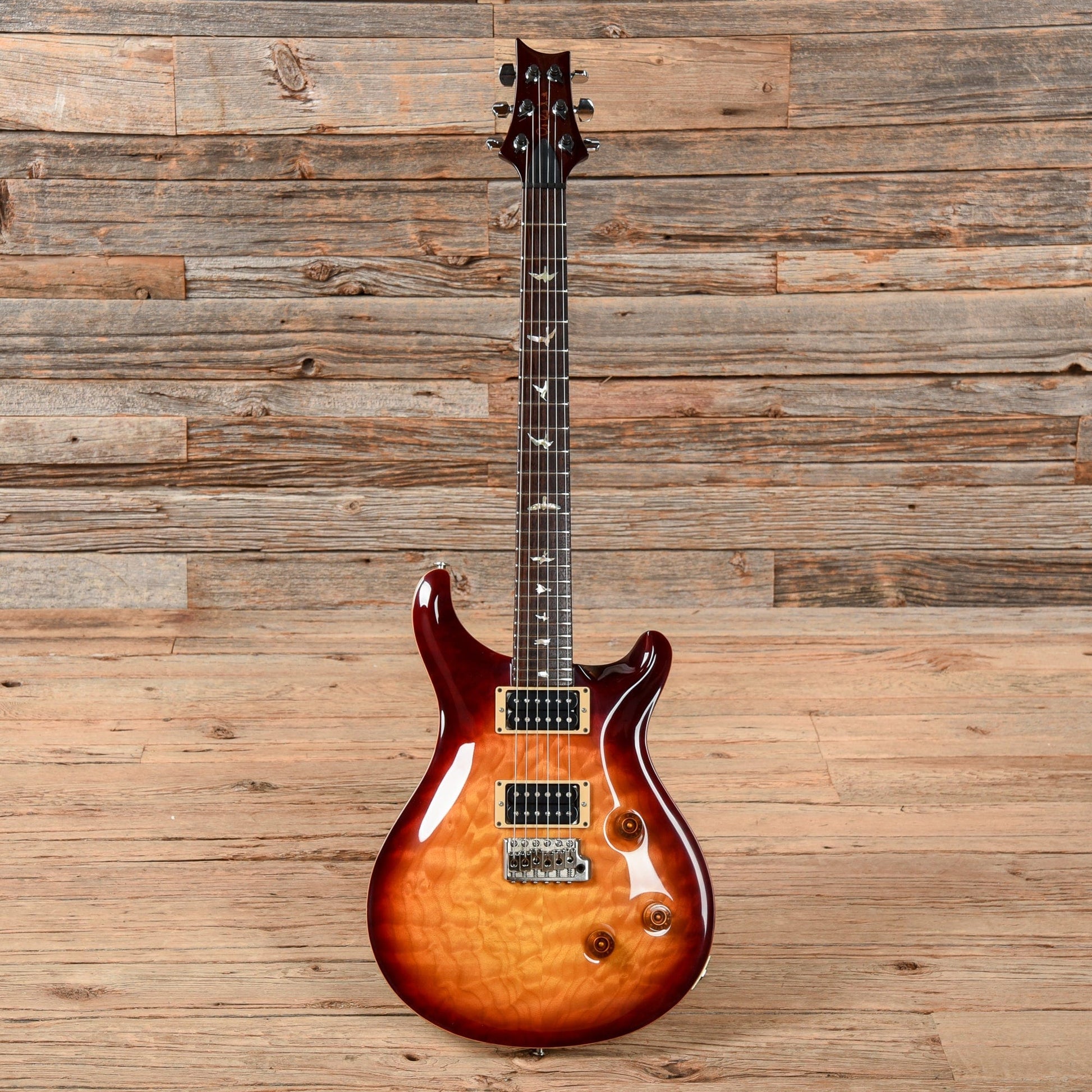 PRS Custom 24 Cherry Sunburst 1991 Electric Guitars / Solid Body