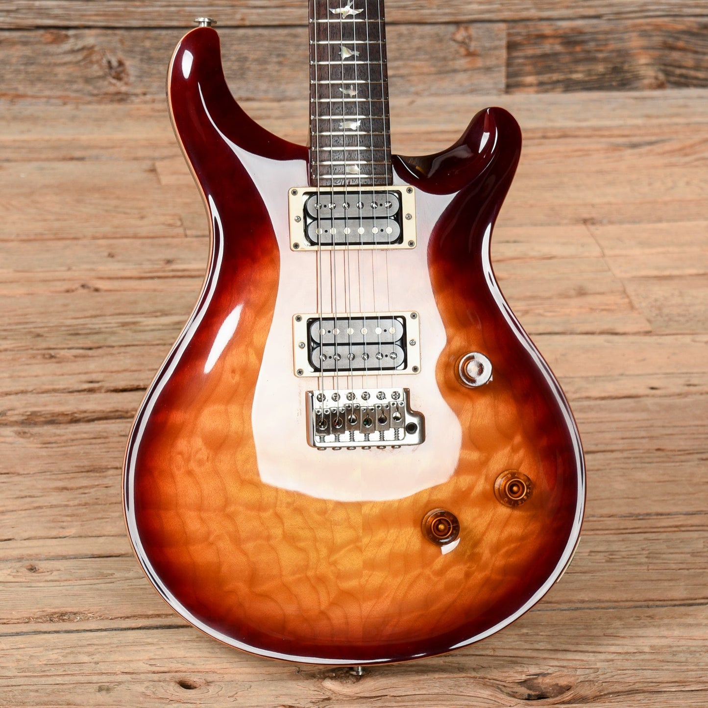 PRS Custom 24 Cherry Sunburst 1991 Electric Guitars / Solid Body