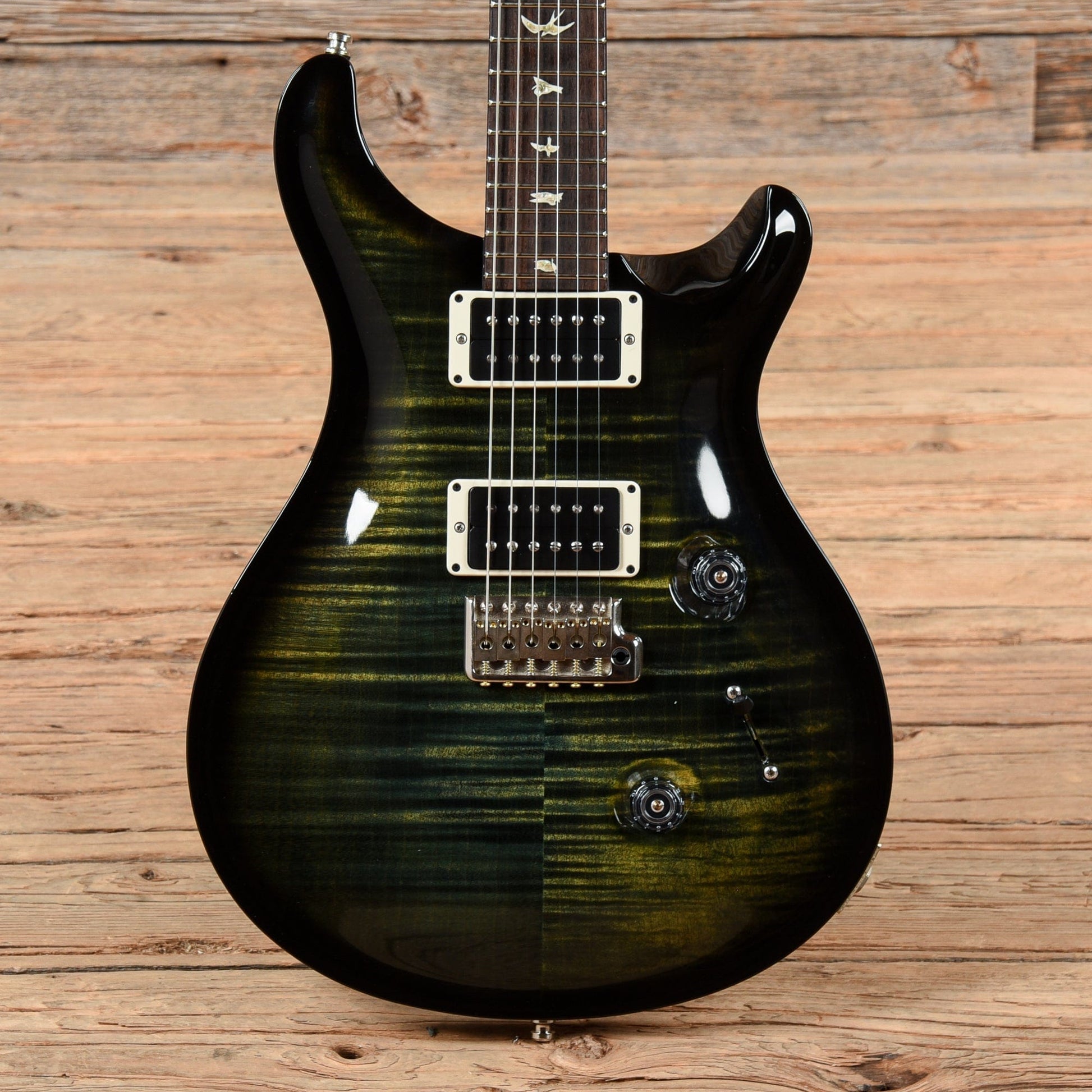 PRS Custom 24 Emerald Green Burst 2014 Electric Guitars / Solid Body