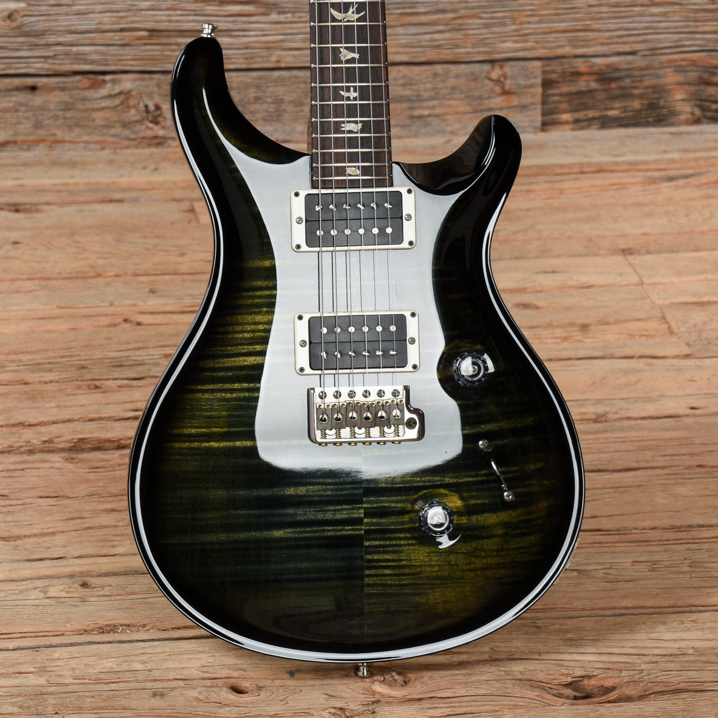 PRS Custom 24 Emerald Green Burst 2014 Electric Guitars / Solid Body