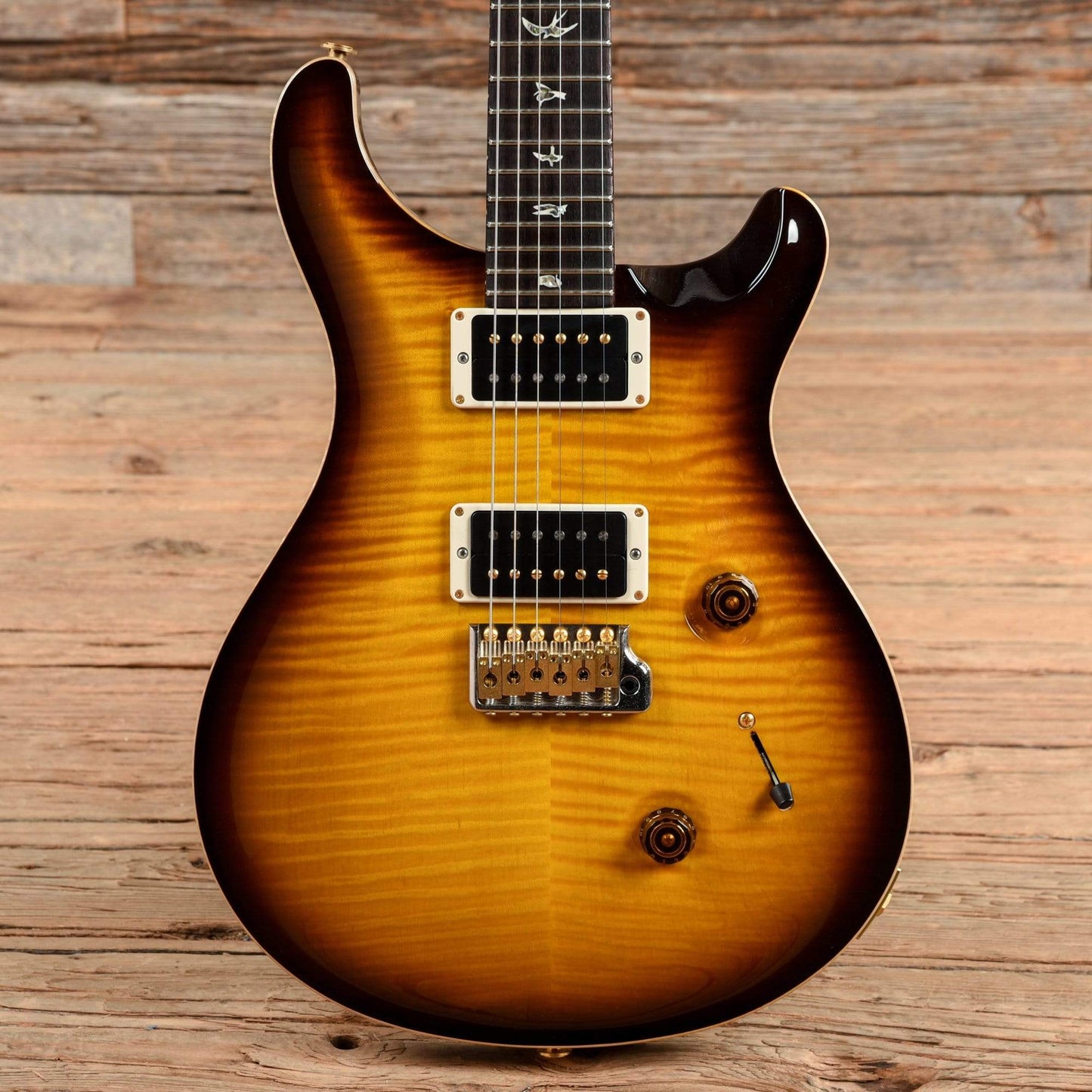 PRS Custom 24 McCarty Tobacco Sunburst 10 Top Electric Guitars / Solid Body
