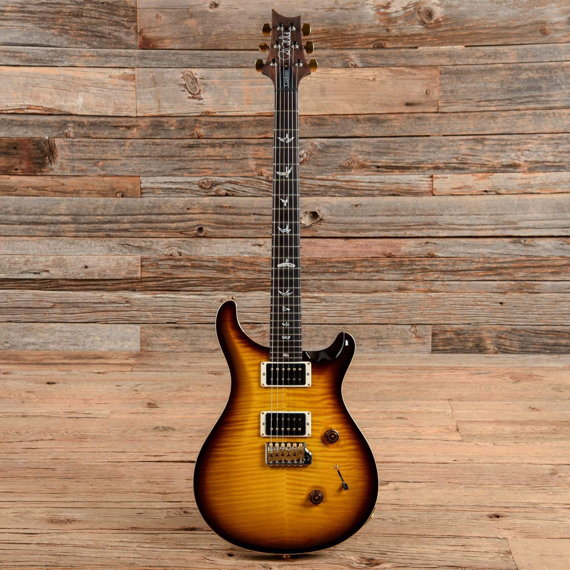PRS Custom 24 McCarty Tobacco Sunburst 10 Top Electric Guitars / Solid Body