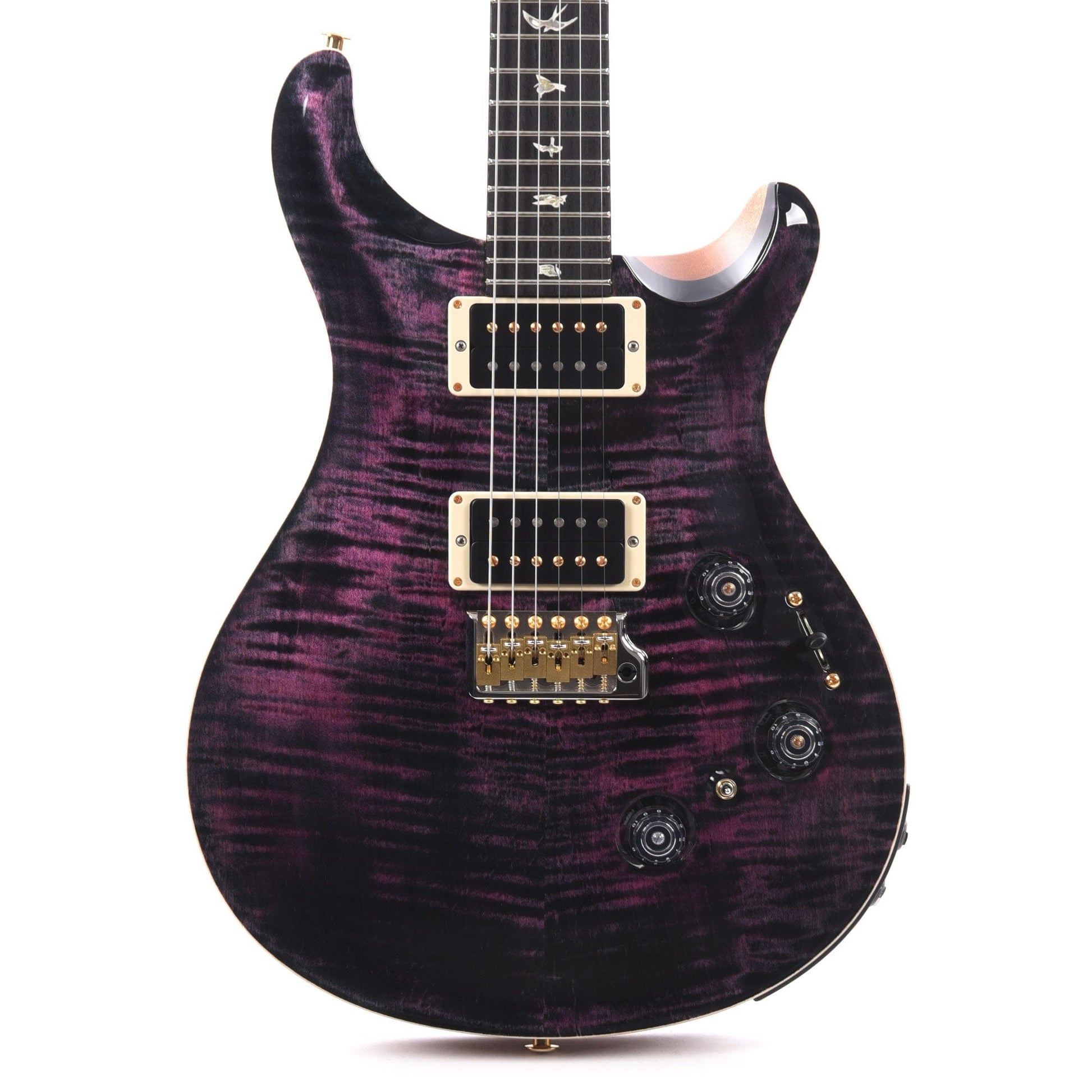 PRS Custom 24 Piezo 10 Top Purple Iris Electric Guitars / Solid Body