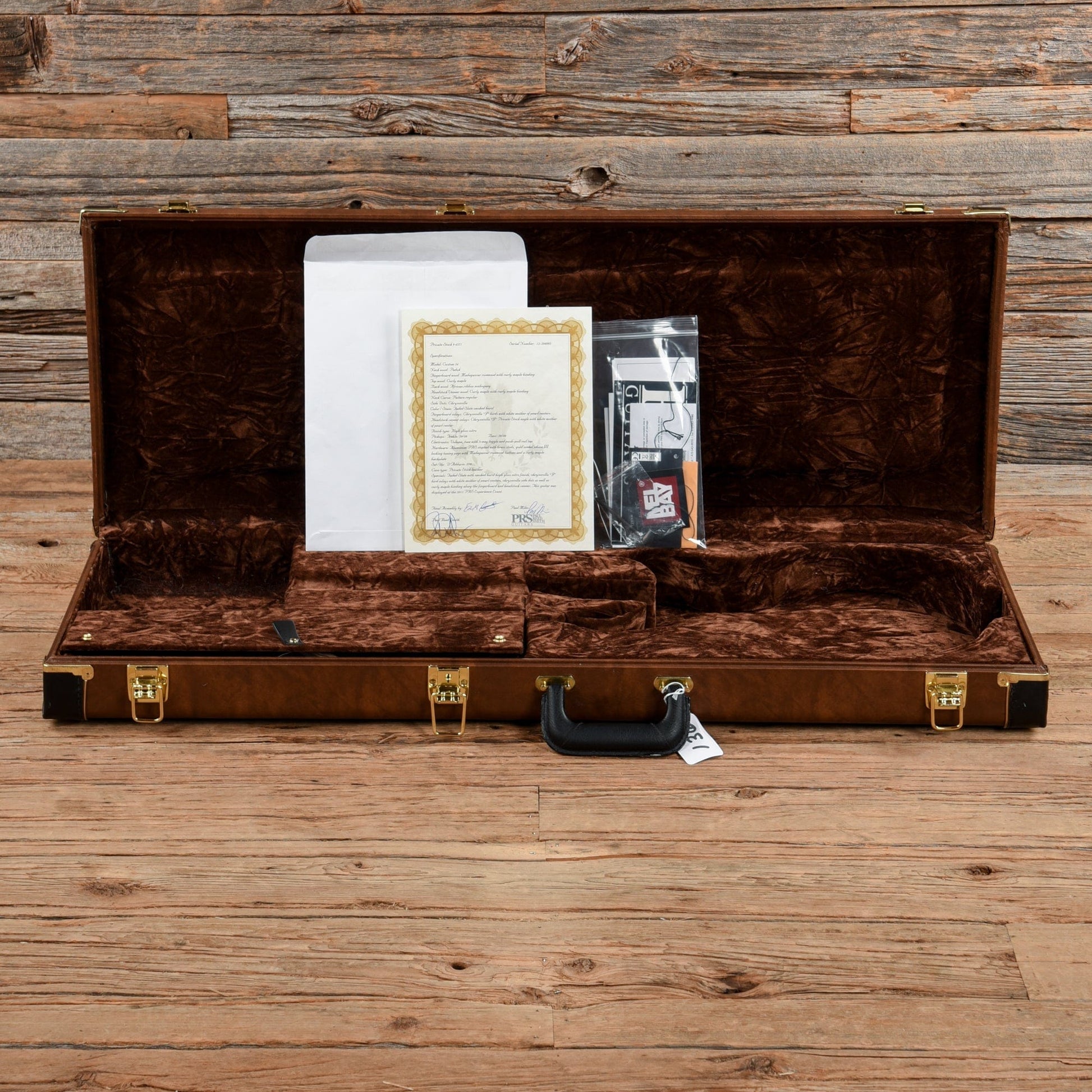 PRS Custom 24 Private Stock Faded Slate Smoke Burst 2013 Electric Guitars / Solid Body