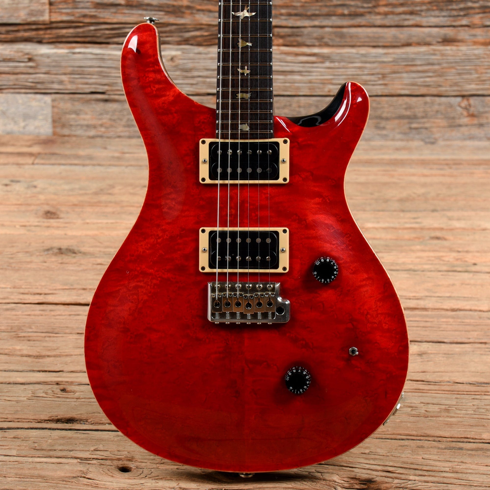 PRS Custom 24 Scarlet Red 1991 – Chicago Music Exchange
