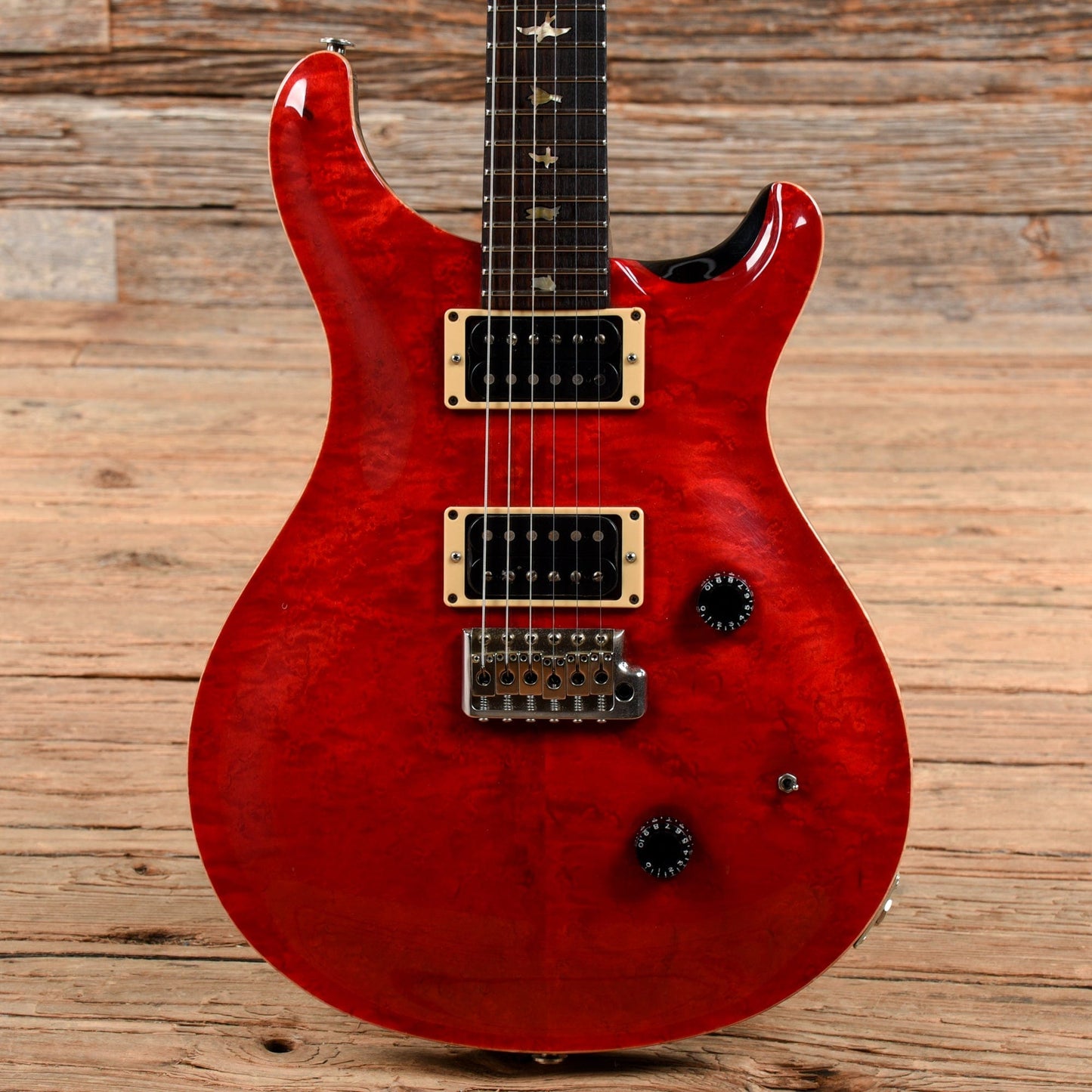 PRS Custom 24 Scarlet Red 1991 Electric Guitars / Solid Body
