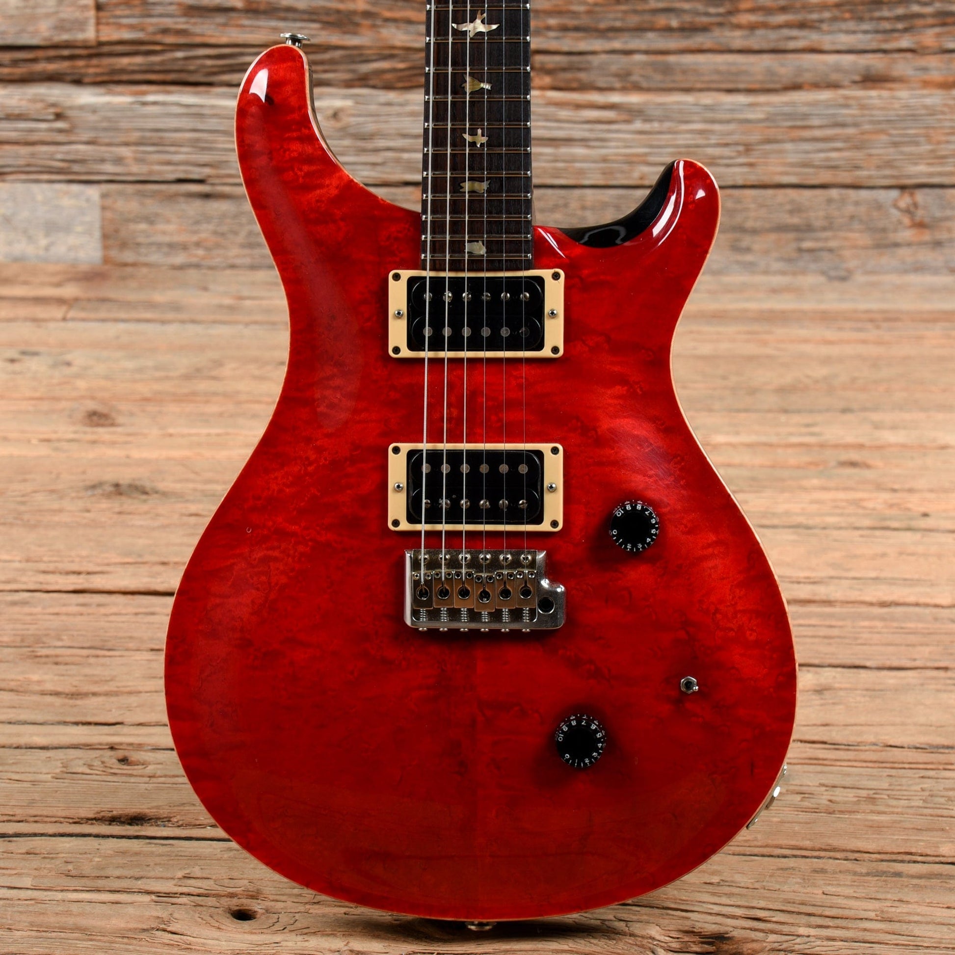 PRS Custom 24 Scarlet Red 1991 Electric Guitars / Solid Body