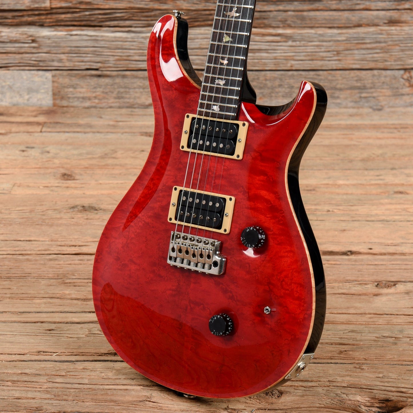 PRS Custom 24 Scarlet Red 1991 Electric Guitars / Solid Body