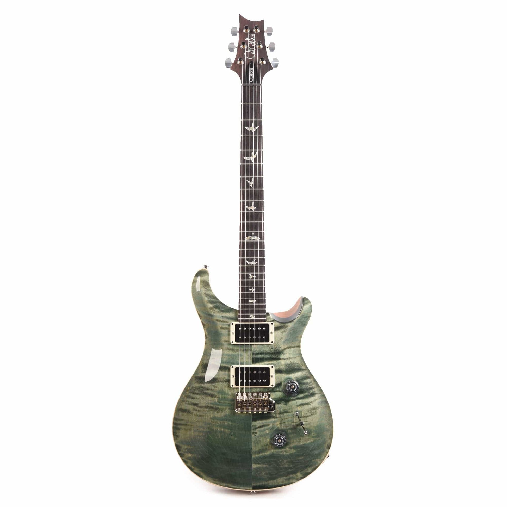 PRS Custom 24 Trampas Green Electric Guitars / Solid Body