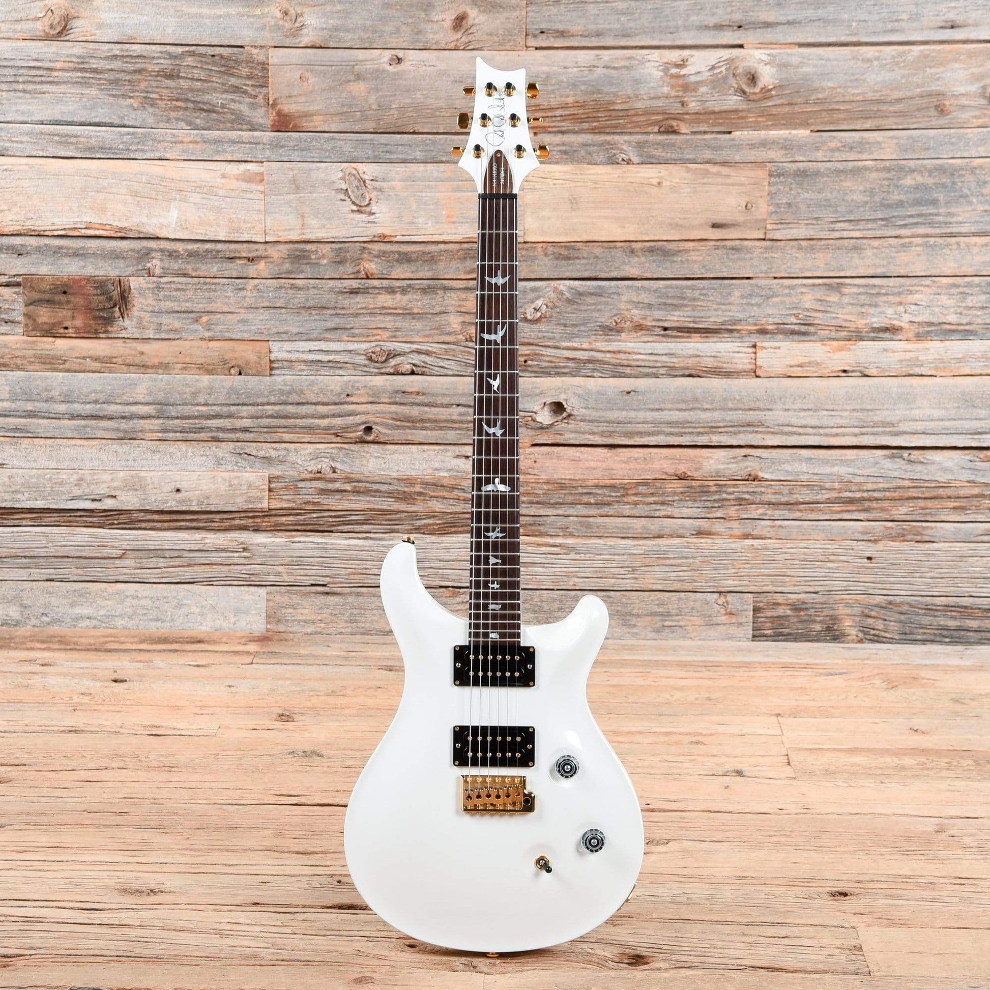 PRS Dave Navarro Model Custom 24 w/Brazilian Rosewood Fretboard Jet White 2013 Electric Guitars / Solid Body