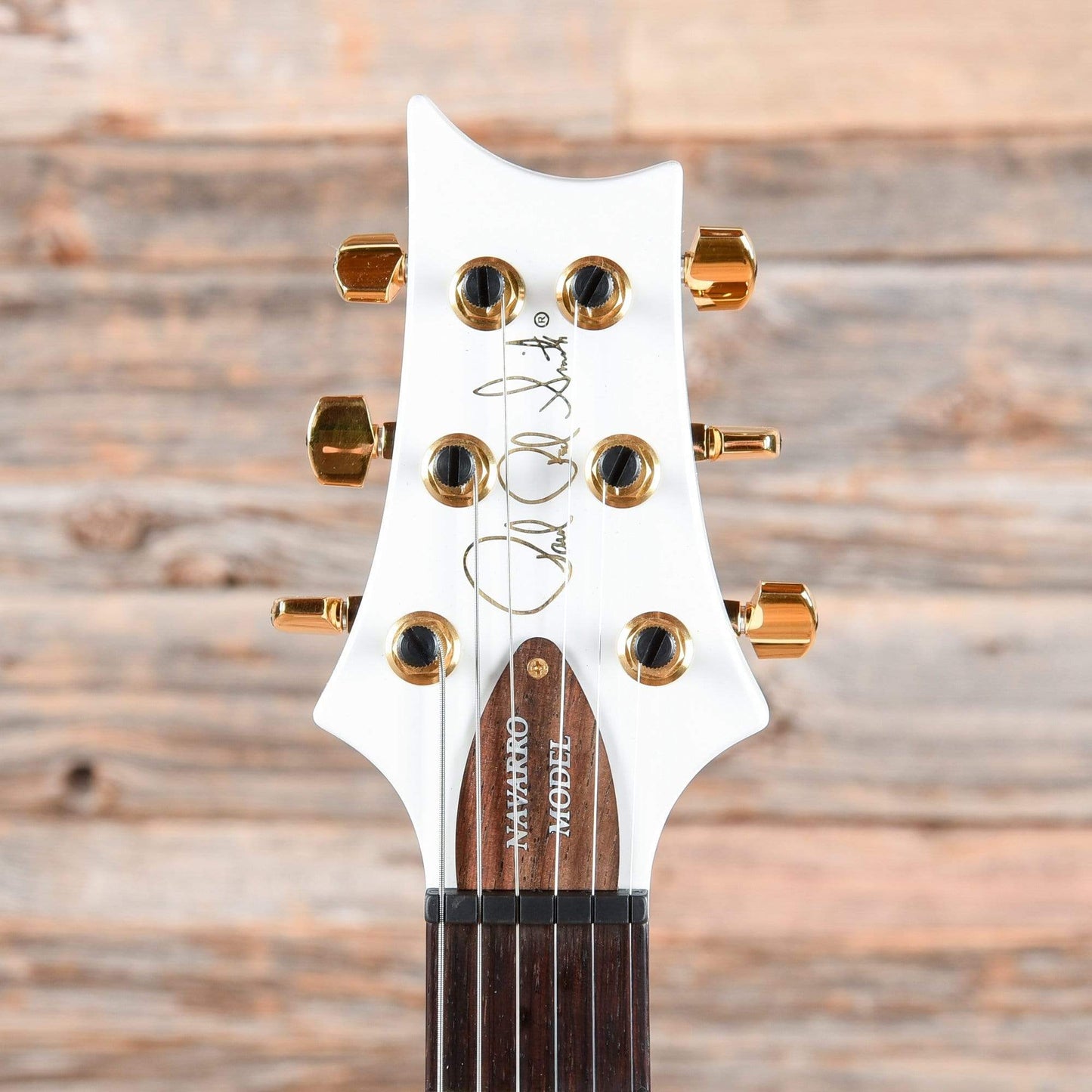 PRS Dave Navarro Model Custom 24 w/Brazilian Rosewood Fretboard Jet White 2013 Electric Guitars / Solid Body