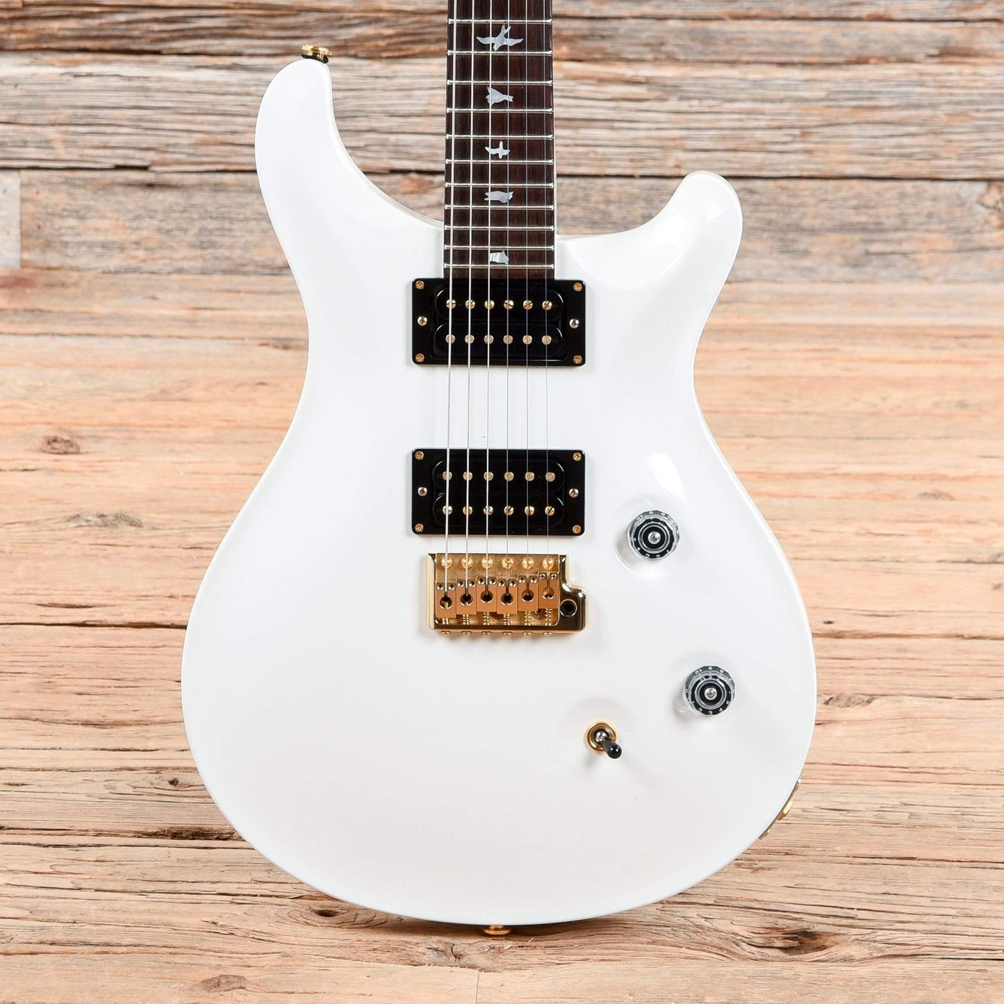 PRS Dave Navarro Model Custom 24 w/Brazilian Rosewood Fretboard Jet White 2013 Electric Guitars / Solid Body