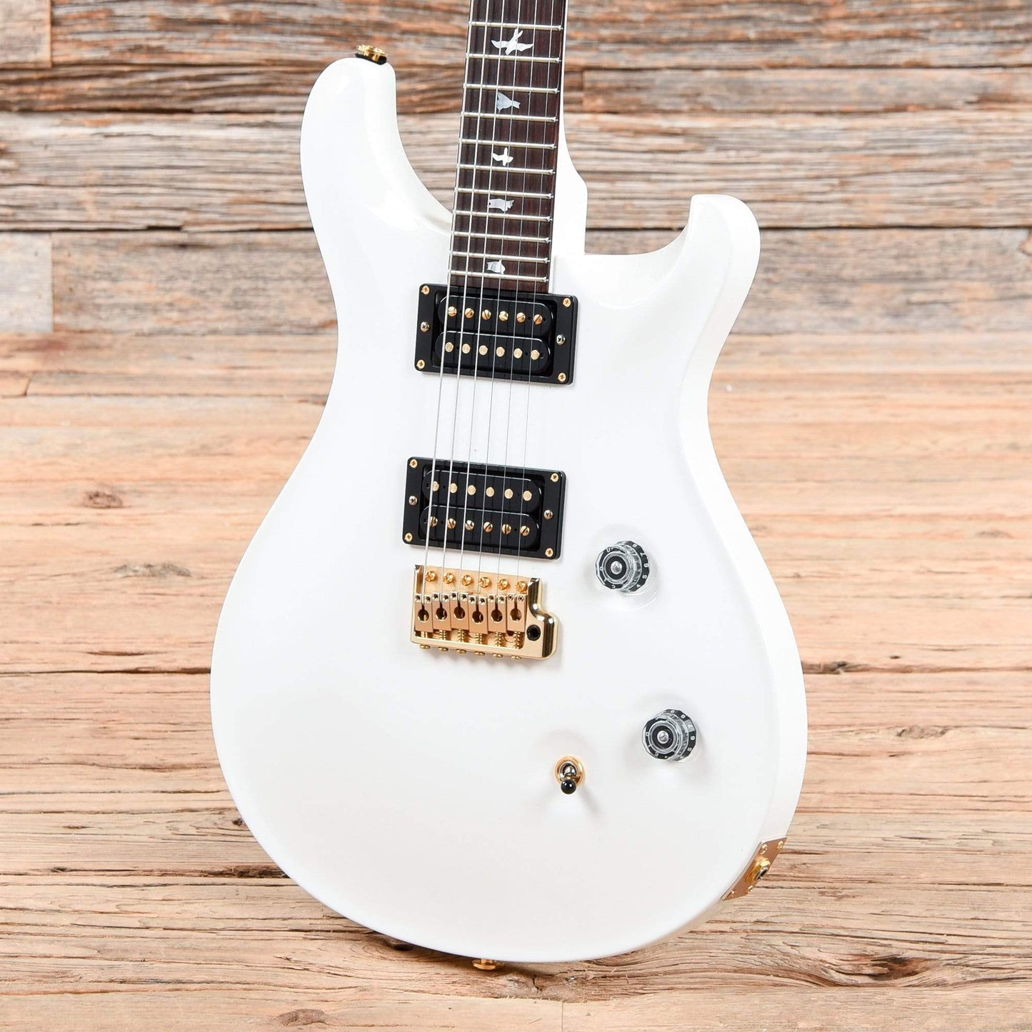 PRS Dave Navarro Model Custom 24 w/Brazilian Rosewood Fretboard Jet White 2013 Electric Guitars / Solid Body